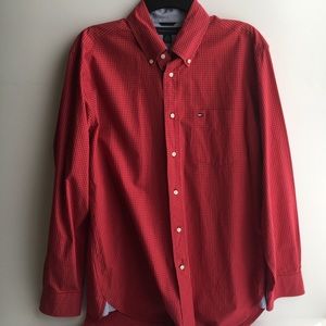 Tommy Hilfiger button up long sleeve shirt